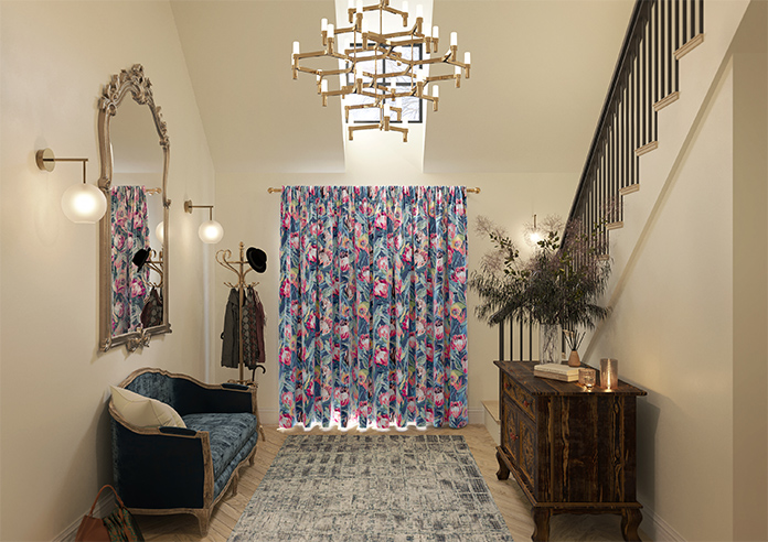 Ophelia, Midnight - Made to Measure Curtains - Image 14